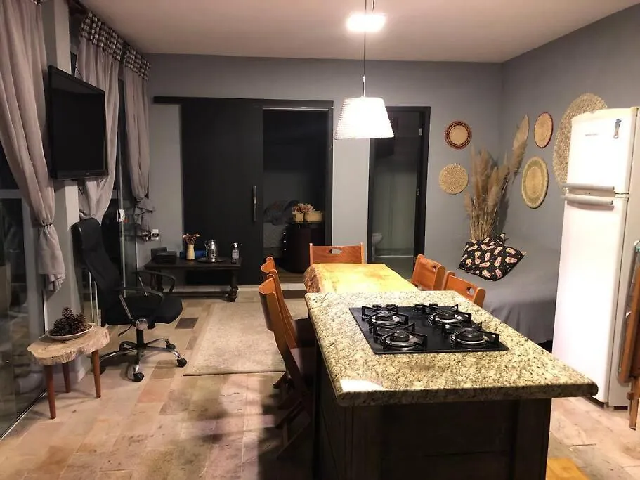 公寓 Pousada Vista Mar - Apartamento E Suites 圣若泽 巴西